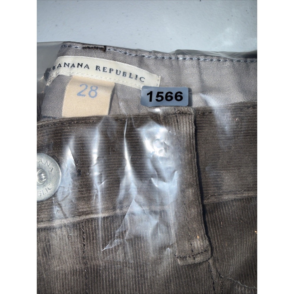 Banana Republic Flare Corduroy Pants Coastal Cottage Academia  Mid Rise Sz 28 /6 - Picture 11 of 11